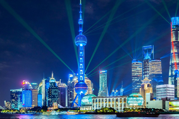 上海外滩灯光秀